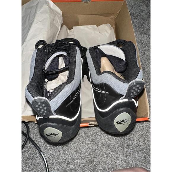 DS 2007 Nike Air Zoom Flight Five B Jason Kidd Black/Grey 624055-001 Size 10.5